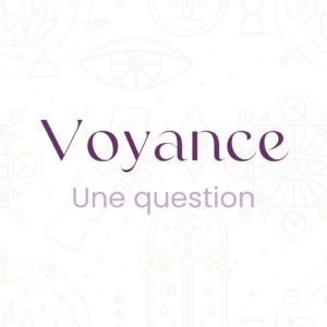 Voyance · Une question